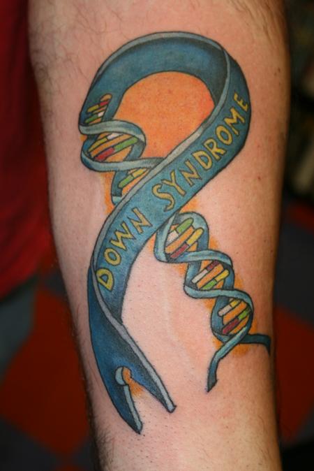 Tattoos - DNA Ribbon - 85911